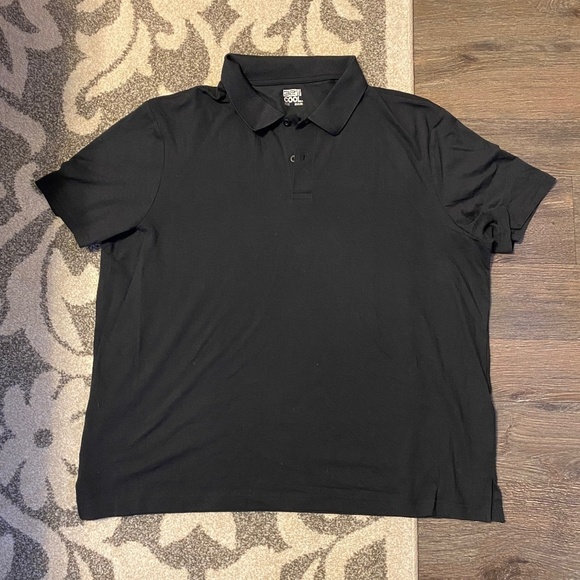 32 Cool size XXL men’s pullover polo black - Picture 1 of 5
